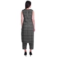 thumbnail image 4 of Moomaya Ensemble Kurta Sans Manches à Col Claudine Imprimé pour Femmes, Ensemble Ethnique 2 Pcs, 4 of 6