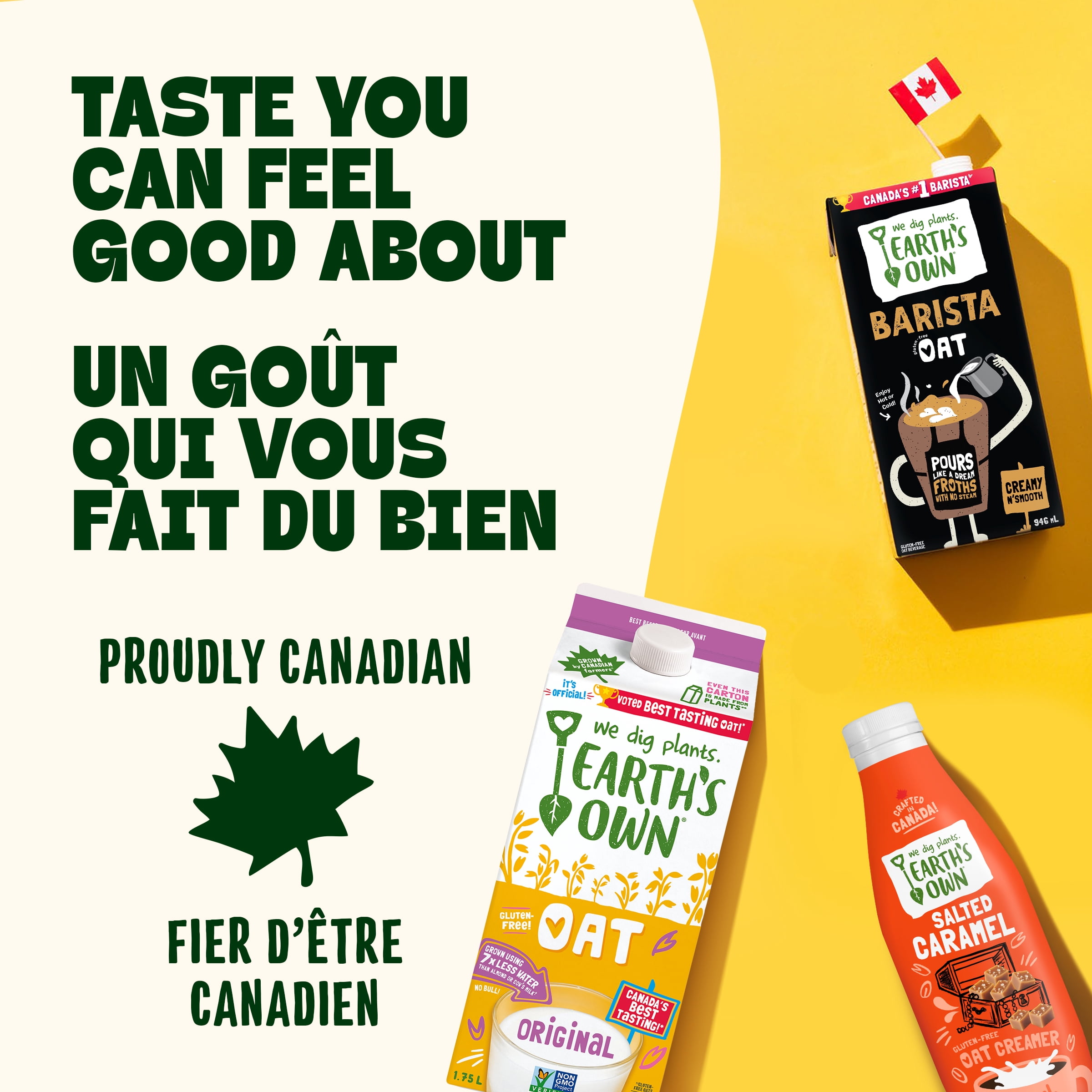 Earth's Own Protein Original Oat Milk Alternative, 1.75L