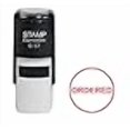 thumbnail image 2 of stampexpression - Ordered Round Office Self Inking Rubber Stamp - Red Ink (A-95), 2 of 2