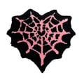 thumbnail image 2 of Halloween Cobweb Design Bathroom Floor Mat Thick Textile Absorbent Rug with Drainage Base Home Decor Door Mat 40x60cm/50x80cm Black, 2 of 6