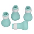 thumbnail image 4 of Chaussures de Chat Anti-Rayures, Chaussures de Chat en Silicone Confortables, Matériel de Rasage en Silicone Chaussures de Bain Clou de Chat pour les Chaussures de Chat Vert Menthe, Rose, 4 of 8