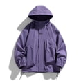 thumbnail image 5 of Styesk Jackets for Men Men's Spring And Charge Coat Thin Outdoor Mountaineering And Riding Windproof Work Coat, 5 of 5