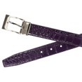 thumbnail image 2 of CTM® Ceinture en Cuir à Imprimé Croco, 2 of 2