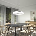 thumbnail image 4 of Artika Optical LED Pendant, Silver, 4 of 6