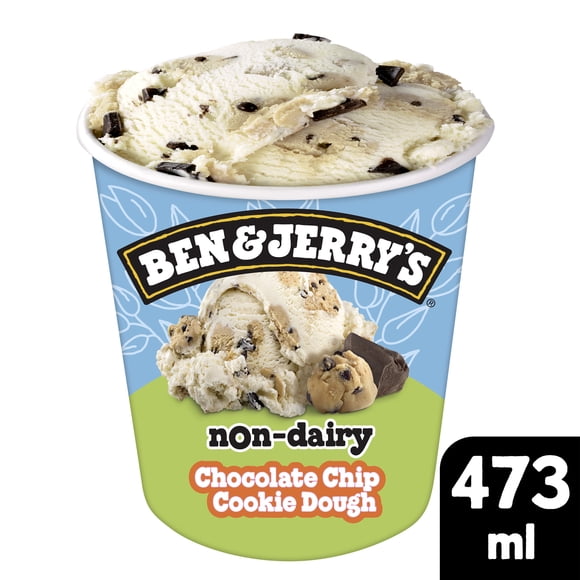Ben & Jerry's Non-Dairy Chocolate Chip Cookie Dough Frozen Dessert, 473 mL
