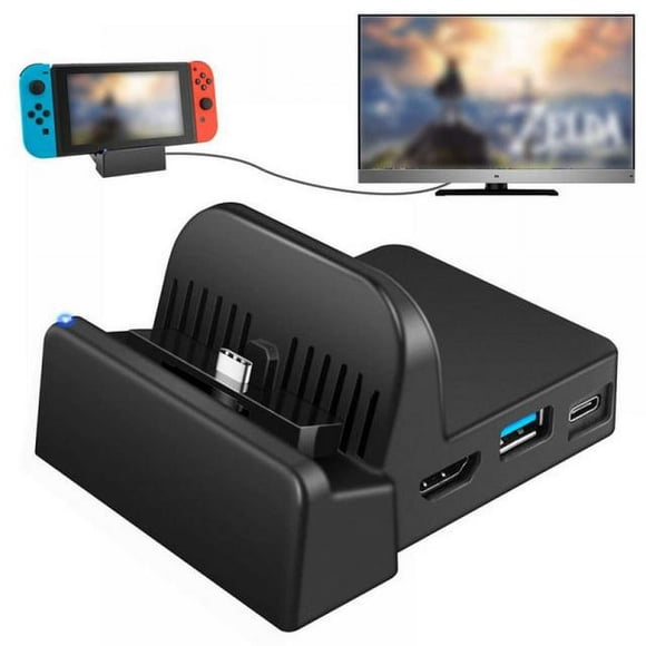 Dock for Nintendo Switch, Switch Charging Dock 4K HDMI TV Adapter Docking Station Dock Set