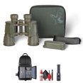 thumbnail image 1 of Swarovski Optik 7x42 Habicht GA Water Proof Porro Prism Binocular Green (54006) + Cleaning Kit + Led FlashLight + Padded Backpack, 1 of 5