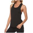 thumbnail image 1 of AherBiu Débardeurs d'Entraînement Femme Ample Ajusté Été Camisole Athlétique Léger Sans Manches Col Rond Tops, 1 of 7