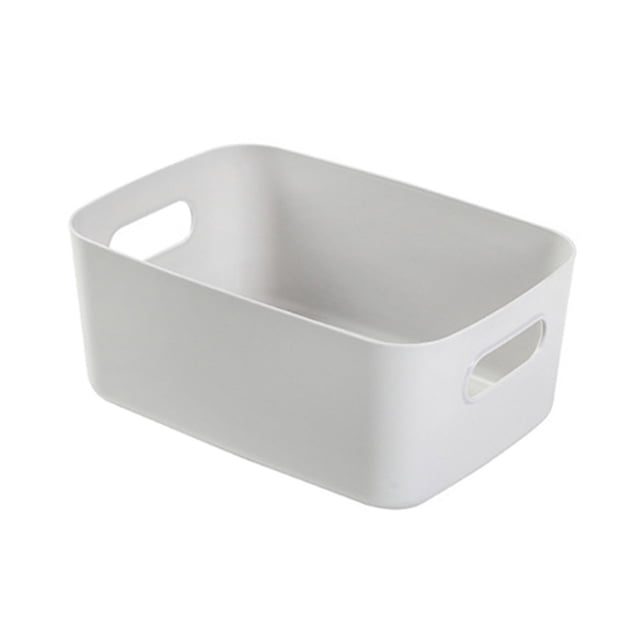 Desktop Storage Basket Handle Desktop Baskets Desktop Storage Basket PP Cosmetic Storages Box Desktops Sundries Organizer With Handle For Household