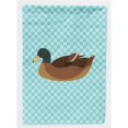 thumbnail image 1 of Khaki Campbell Duck Blue Check Flag Garden Size, 1 of 1