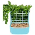thumbnail image 1 of Rabbit Feeders Hay Food Bin Feeder, Grass and Food Double Use Rabbit Feeder,Hay Feeders Supply for Rabbit Guinea Pig Chinchilla, 1 of 7