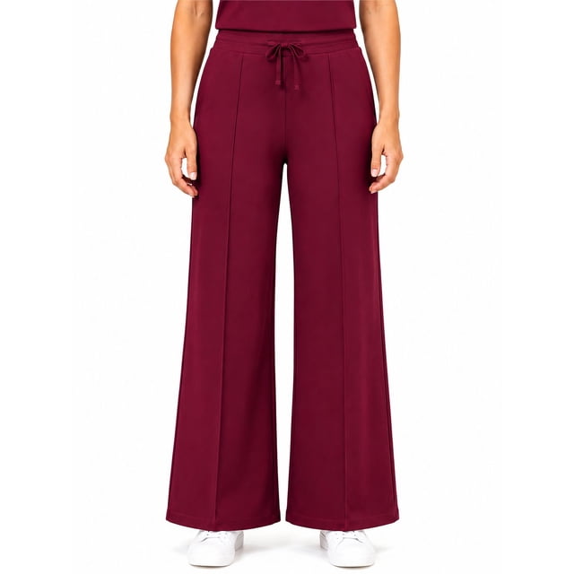 FLEX SCRUBS Ladies Wide-Leg Scrub Pant