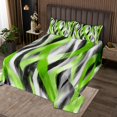 thumbnail image 2 of Erosebridal Geometric Stripe Quilt Sets for Queen Size Bed,Abstract Artwork Bed Set,Geometry Lines Decor,Lightweight,3pcs, 2 of 5