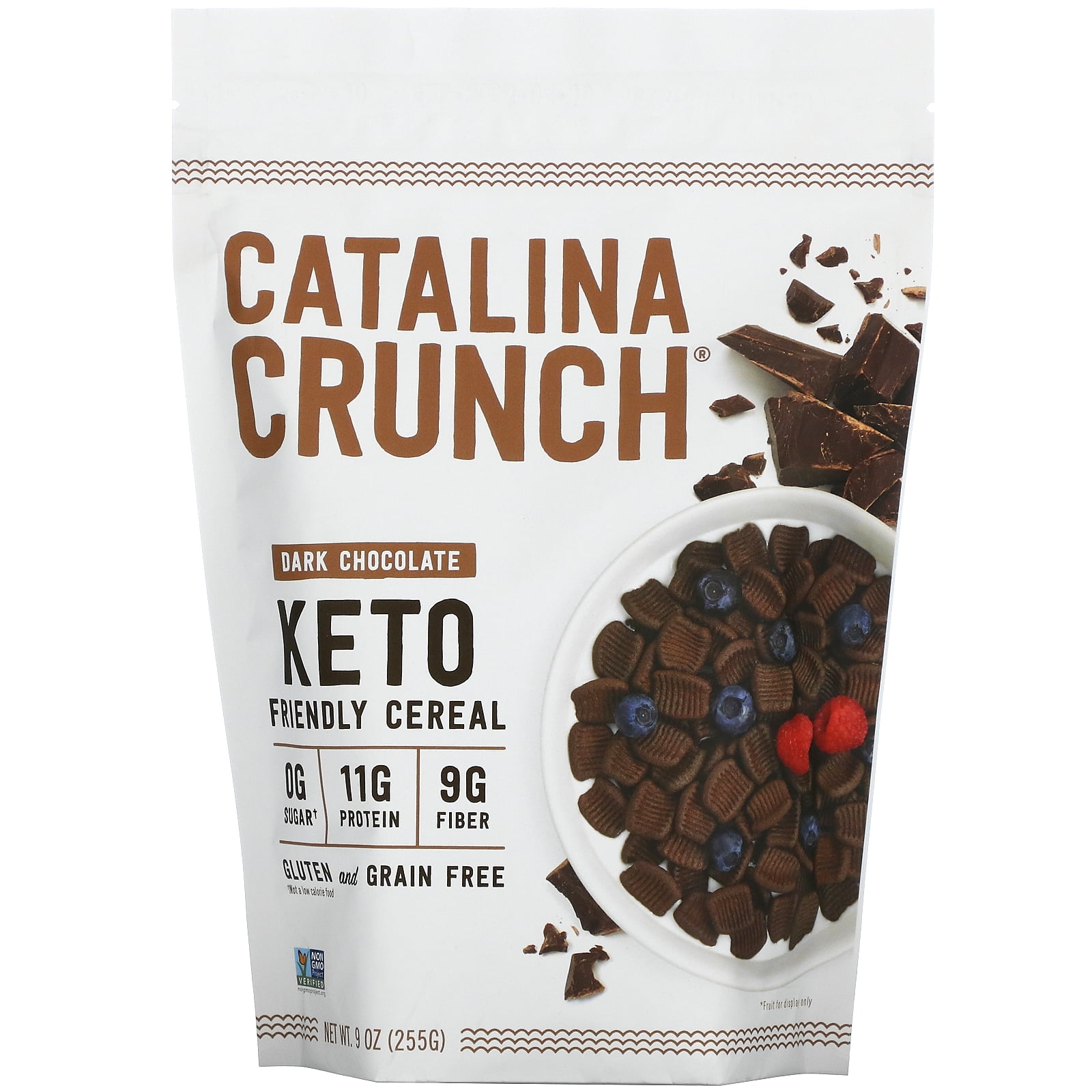 Catalina Crunch, Keto Friendly Cereal, Dark Chocolate, 9 oz (255 g)