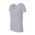thumbnail image 1 of Gildan - T-Shirt à Col en V pour Femmes en Coton Épais, 1 of 1