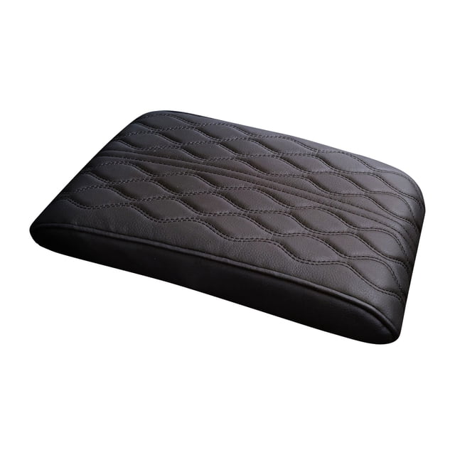 Hearth & Gear 2024 Upgrade General Purpose Memory Car Armrest Cushion Leather Car Armrest Car Center Console Cushion Car Seat Cushion Protector Automotive Interior Ambient Lighting Automotive Consoles