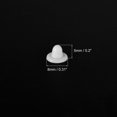 thumbnail image 2 of Earring Backs, 100pack Silicone Earring Backs for Studs, Soft Earring Backs for Fish Hook Earring Hoops (White,8mm), 2 of 6