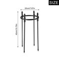 thumbnail image 4 of Ring Metal Support Garden Plant Shelf Climbing Flowers Bracket Auxiliary Sturdy Supports Single Stem Shrub Holde Rack, 4 of 22
