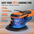 thumbnail image 4 of VEVOR Random Orbital Sander 5" & 6" Brushless Orbital Sander Sander 10000PRM 6 Speed, 4 of 9