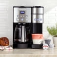 thumbnail image 4 of Cuisinart cafetiere 12 tasses & cafetiere une tasse - centre de cafe - SS-15C, 4 of 4