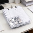 thumbnail image 3 of Agrafeuse de Bureau Réutilisable avec Distributeur pour Reliure Attache Portable pour Usage Domestique École & Artisanat, 3 of 6