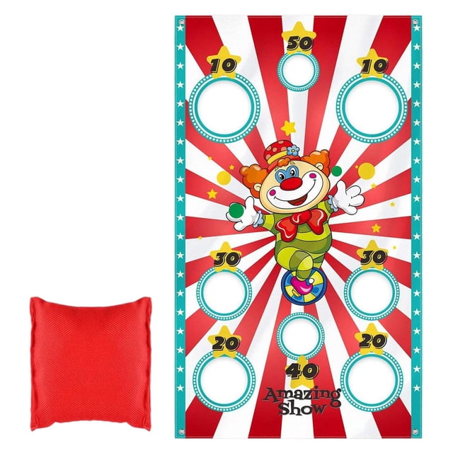 Sandbag Throwing Game 80x135cm Hole Game Toss for Toy