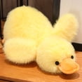 thumbnail image 2 of Yellow Duck Plush Toy Soft Stuffed Animal Doll For Kids Gift Present, 2 of 6