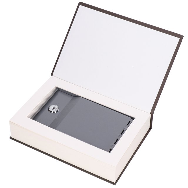 Book Money Case, Portable Stable Place Large Capacity Book Safe Box Metal Lifelike With Key Lock For Coin For Jewelry Dream Of The Red Chamber,Romance Of The Three Kingdoms,Journey