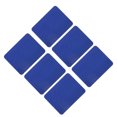 thumbnail image 1 of Uxcell 6 Pcs Iron on Patches Fabric Repair Patches for Clothes Blue, 1 of 6