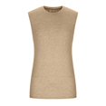 thumbnail image 2 of Gibobby Men's Tank Tops Quick Dry Sleeveless Workout Muscle Shirt Athletic Bodybuilding Gym Performance Tee Shirts(Beige,M), 2 of 7