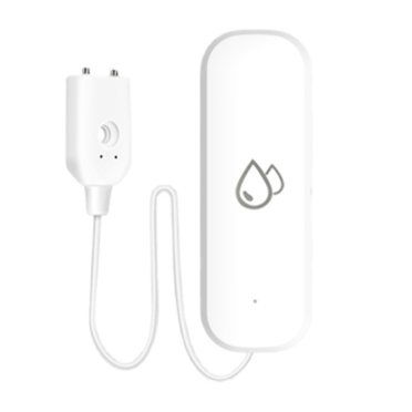 Tuya Maison Intelligente Capteur d'Immersion de Fuite d'Eau Wi‐Fi avec Application, Alarme et Minuterie
