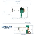 thumbnail image 3 of Ensemble de balançoire Lakewood Backyard Discovery, 3 of 9