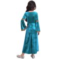 thumbnail image 2 of Robe de Princesse Médiévale pour Filles, Robe Maxi Vintage Renaissance, Robe de Bal, Tenue de Fête, Bleu Pâle 16, 2 of 6