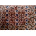 thumbnail image 4 of oneOone Cotton Silk Fabric Leaves & Floral Block Print Fabric By Yard 42 Inch Wide, 4 of 4