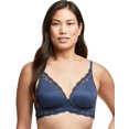 thumbnail image 1 of Maidenform Womens Pure Comfort Convertible Wireless Bralette, 34A, Navy, 1 of 1