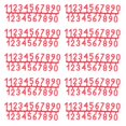 thumbnail image 2 of Numbered Key Tags, Easy To Distinguish Number Sign Easy To Install  for Marking Beehive, 2 of 8
