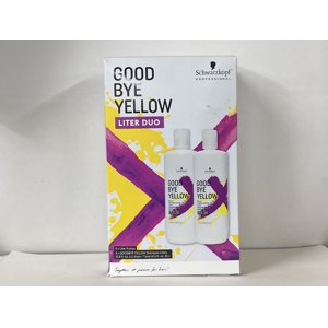Schwarzkopf Shampooing jaune au revoir Liter Duo + pompe ❤️❤️ paquet de 2 ❤️❤️ sans sulfate