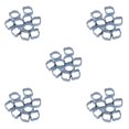 thumbnail image 2 of ZheElen O Pince pour Acier Zingué 10 Pack Robuste et Durable 7 à 9mm 5Set, 2 of 6