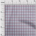 thumbnail image 1 of oneOone Georgette Viscose Fabric Madras Check Decor Fabric Printed BTY 42 Inch Wide, 1 of 3