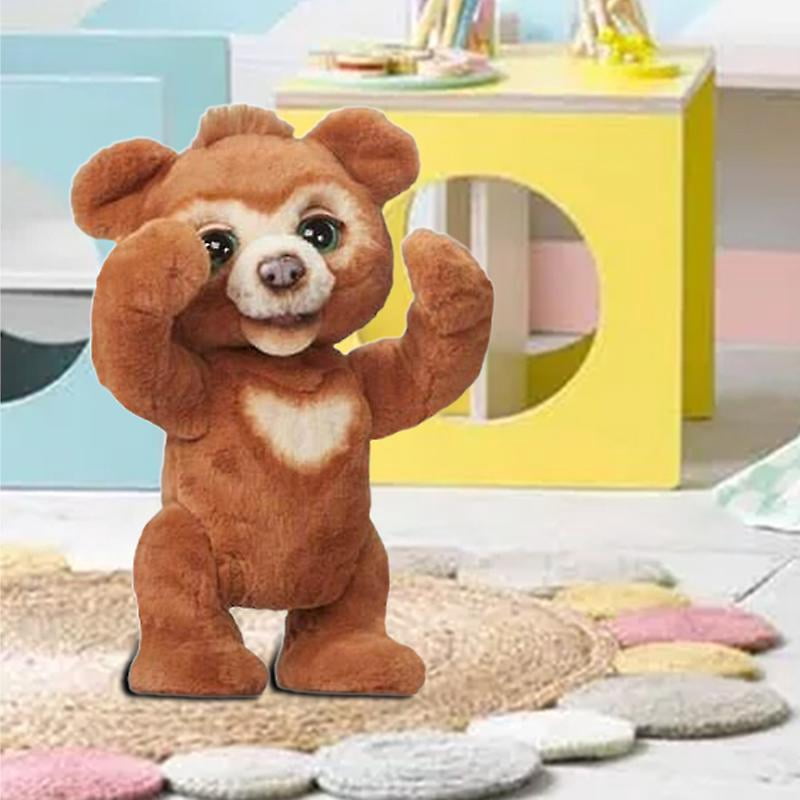 Cubby Interactive Plush Toys Soft Plush Teddy Bear Stuffed Doll Birthday Gift for Kids