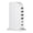White-C, variant on COM1950s Usb Tower 20W 5V4A Charging Station, 5 Usb Ports Charger Electric Desktop Multiple Charger Station Compatible with Smart Phone and Tablets Etc