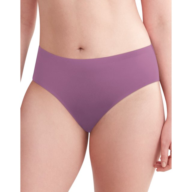 Bali Womens Comfort Revolution EasyLite Hipster, 8, Dusted Plum