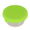 thumbnail image 1 of Condiment Container, Stainless Steel Silicone Lid Mellow Essential Oil Container Leakproof  For Beauty Salon Green Lid, 1 of 8
