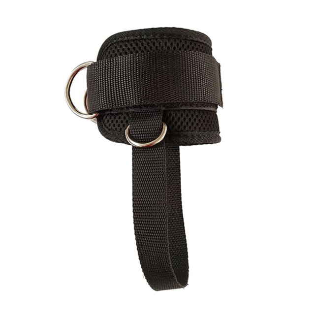 Wweixi Strap D-Ring Neoprene Padded Cuffs Weight Lifting Adjustable