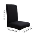 thumbnail image 3 of Meitianfacai Dining Chair Covers, Chair Covers for Dining Room Stretch Chair Covers Chair Slipcover for Dining Room Kitchen Chair Protector Cover, Removable, Washable,15.7-19.7 in, 3 of 3