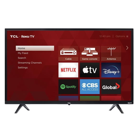 Téléviseur intelligent 32" 720p HD TCL à écran à DEL et diffuseur en continu Roku