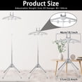 thumbnail image 2 of MesaSe Stand Telescopic Garment Steamer Rack Height Adjustable Garment Steamer Clothes Rack Foldable Standing Garment Hanger Steaming Clothes Portable Cloth Steam Rack Home Ironing, 2 of 8