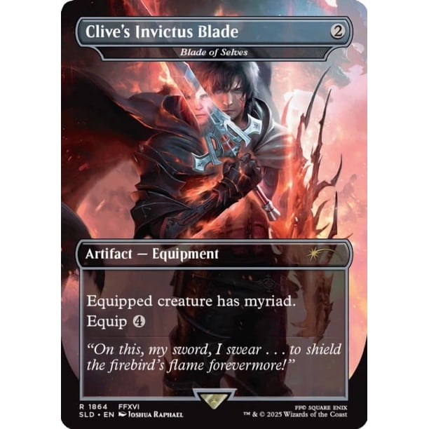 Magic the Gathering Secret Lair x FINAL FANTASY: Weapons (English
