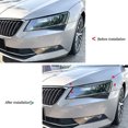 thumbnail image 2 of <p>Headlight Eyelid Decal Cover, Anti Scratch Headlight Eyebrow Abrasion  Rugged  For Superb B8 2016 To 2018</p>, 2 of 7