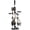 Grey, variant on 94"-102" Huge Cat Tree Ceiling High Cat Tower Brown